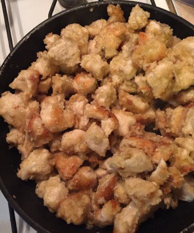 Нежное филе куриной грудки в сливках. - Шаг 4