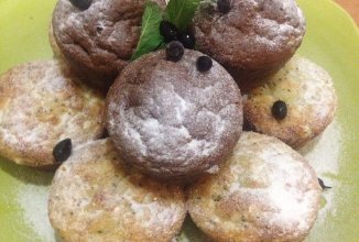 Маффины с творогом и маком