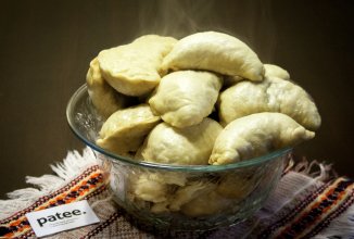 Вареники на пару с ливером