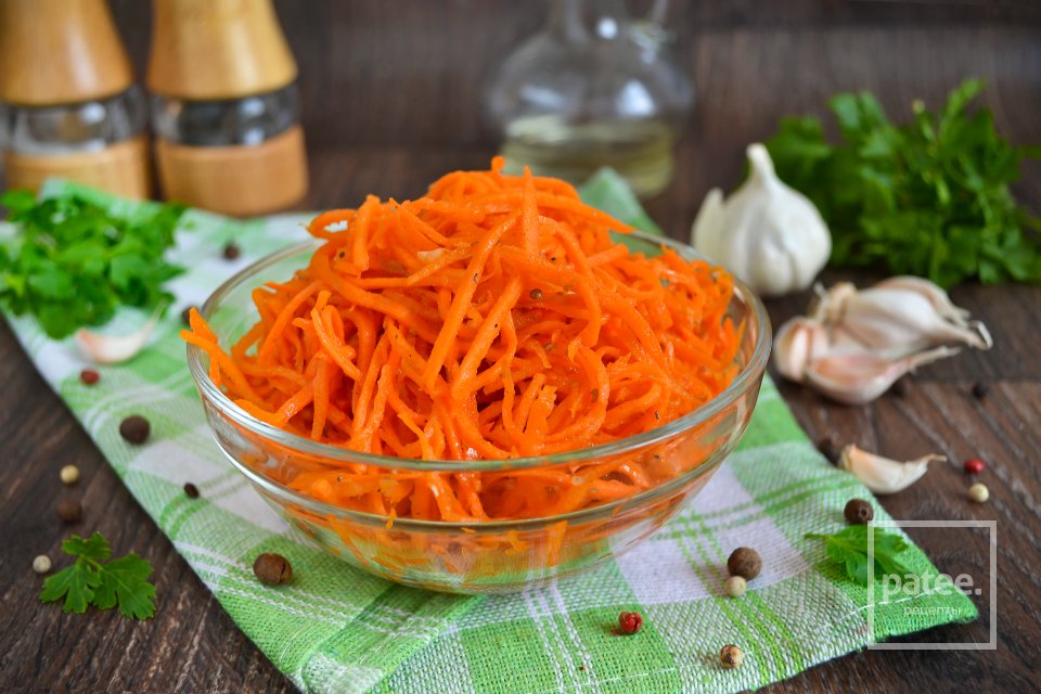 Морковь по-корейски - Шаг 16