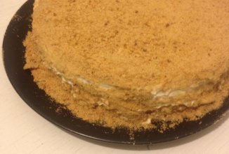 Медовик со сметанным кремом