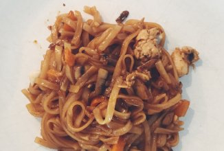 Рисовая лапша по-китайски