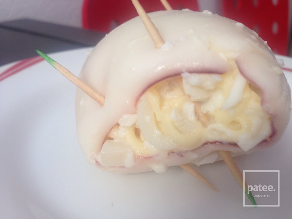 Кальмар фаршированый - Шаг 5