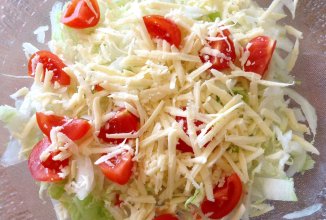 Легкий весенний салат