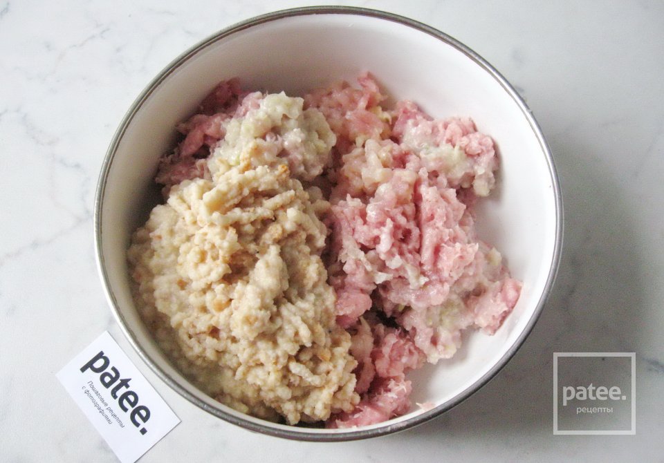 Мясные зразы с картофелем и зеленым луком - Шаг 7