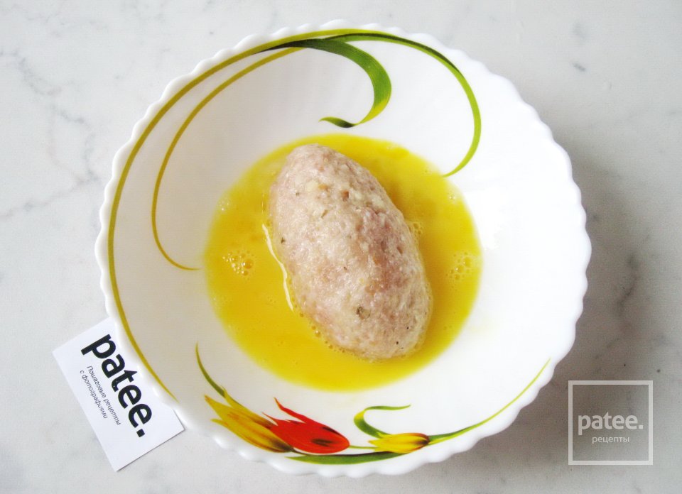 Мясные зразы с картофелем и зеленым луком - Шаг 11