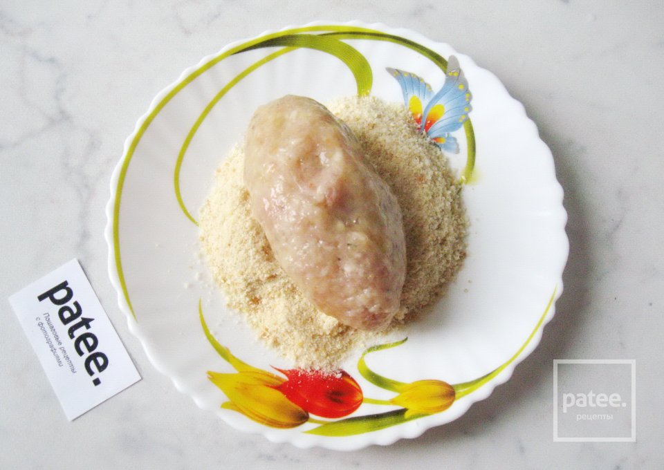 Мясные зразы с картофелем и зеленым луком - Шаг 12