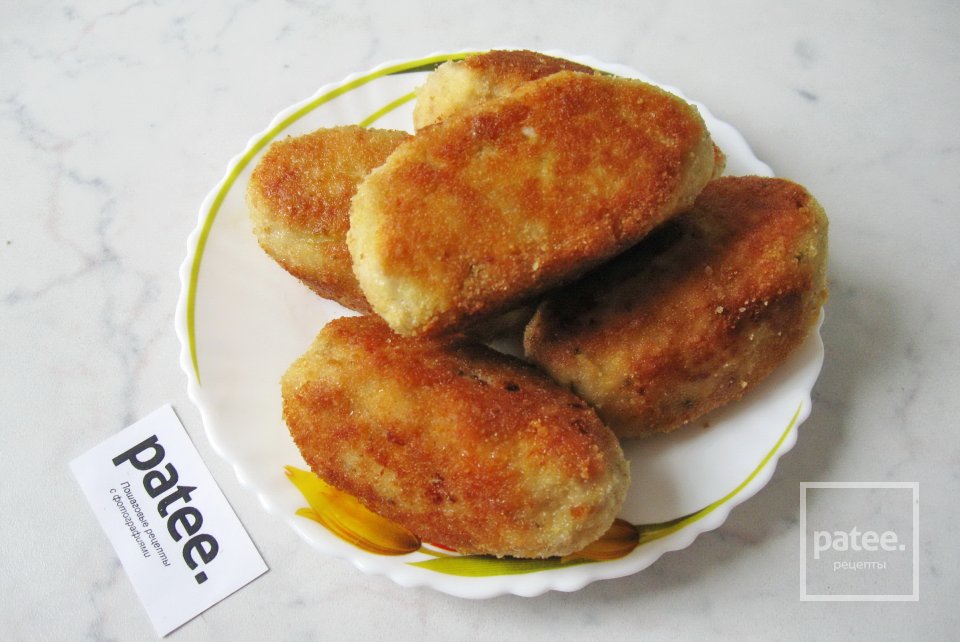 Мясные зразы с картофелем и зеленым луком - Шаг 14