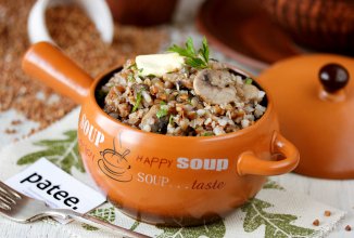 Гречневая каша с грибами в мультиварке