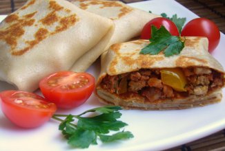 Блинчики  с пикантной начинкой