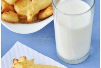 Детское творожное печенье