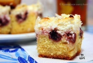 ПИРОГ "ВИШНЁВЫЙ ШИК" 🍒