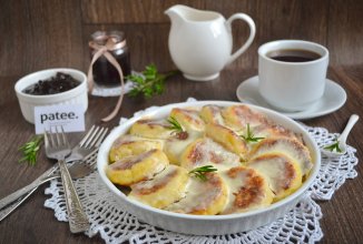 Сырники запеченные в сметане