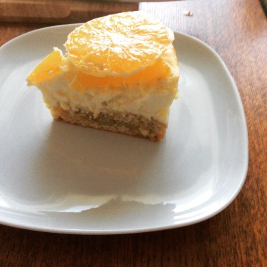 Апельсиновый чизкейк - Шаг 1