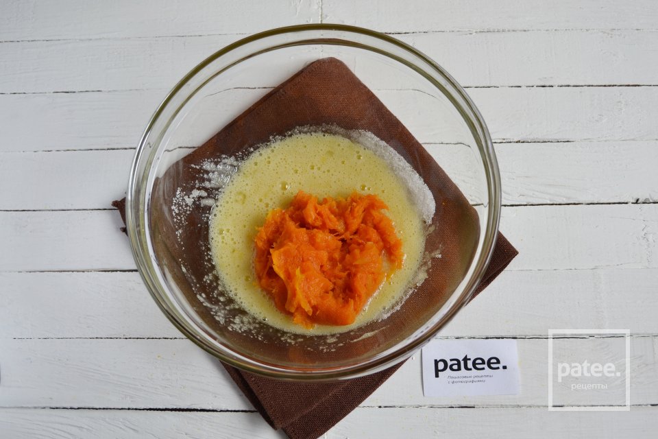 Шоколадно-тыквенный кекс - Шаг 6