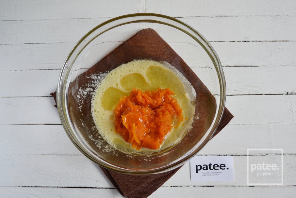 Шоколадно-тыквенный кекс - Шаг 7