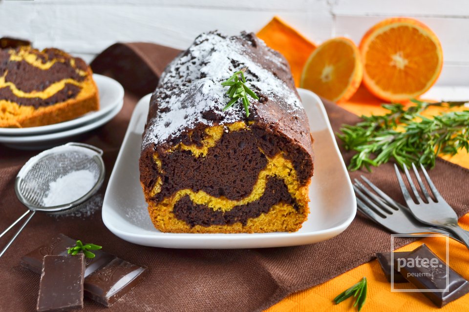 Шоколадно-тыквенный кекс - Шаг 17