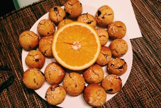 Нутовое печенье с черносливом и апельсиновой цедрой🍪