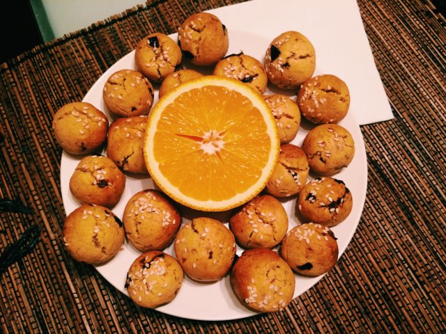 Нутовое печенье с черносливом и апельсиновой цедрой🍪