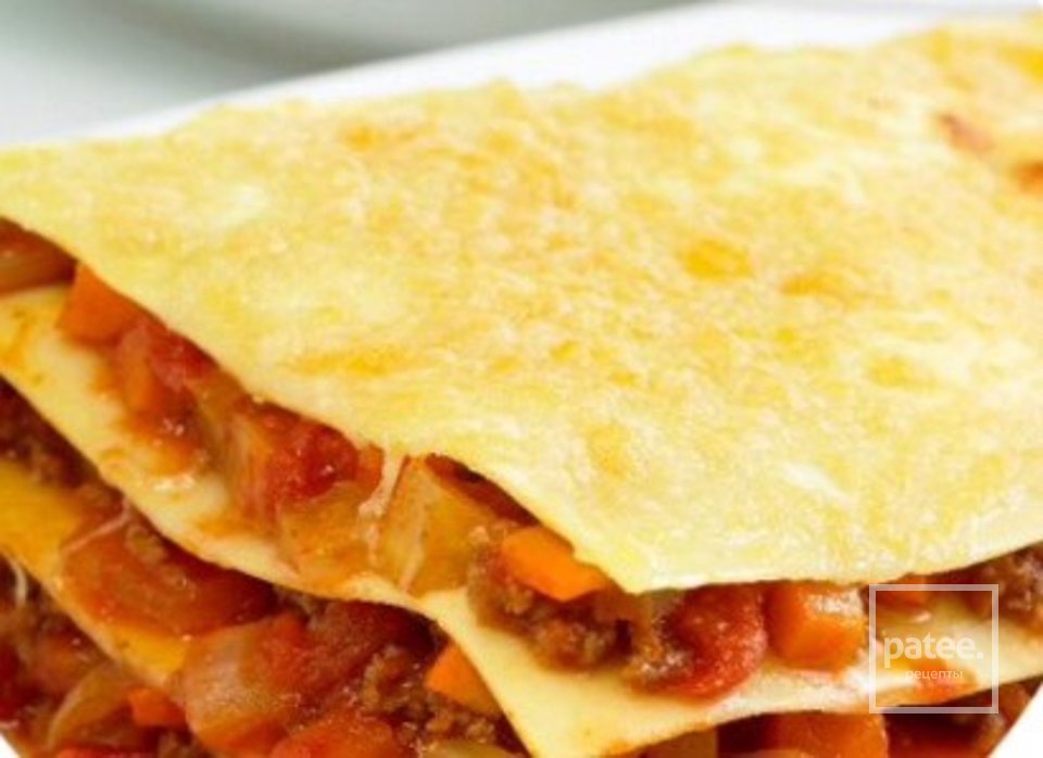 Открытая лазанья с говядиной - Шаг 6