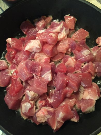 Домашний Паприкаш. - Шаг 2