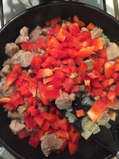 Домашний Паприкаш. - Шаг 4