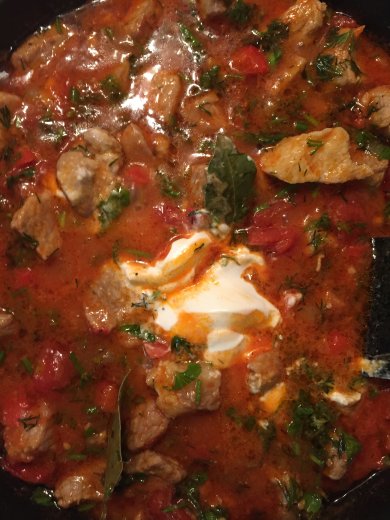 Домашний Паприкаш. - Шаг 7