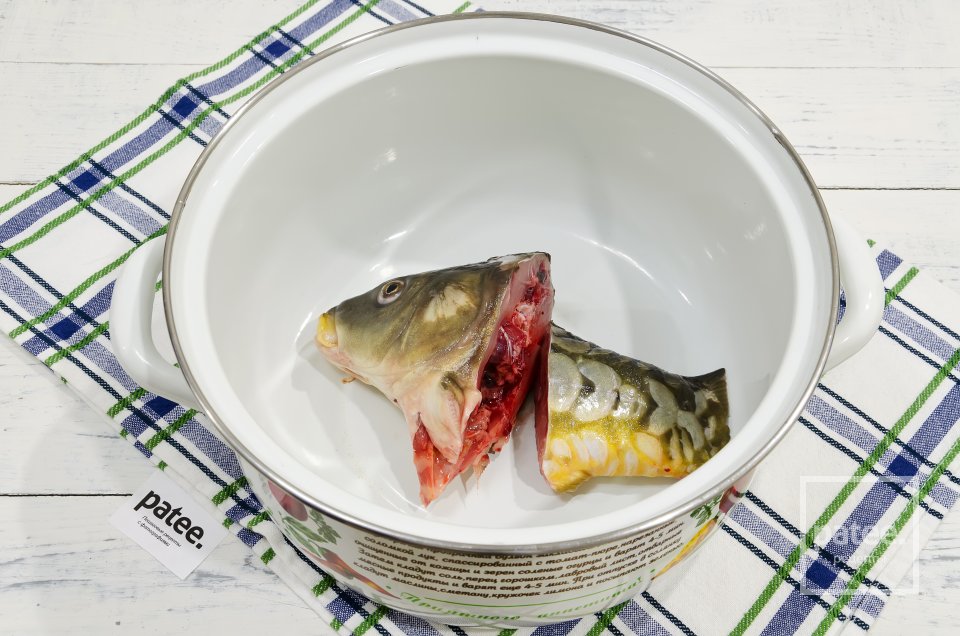 Уха из карпа - Шаг 3