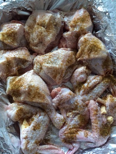 Очень вкусная и сытная курочка!!! - Шаг 3