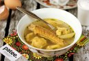 Куриный суп с клёцками