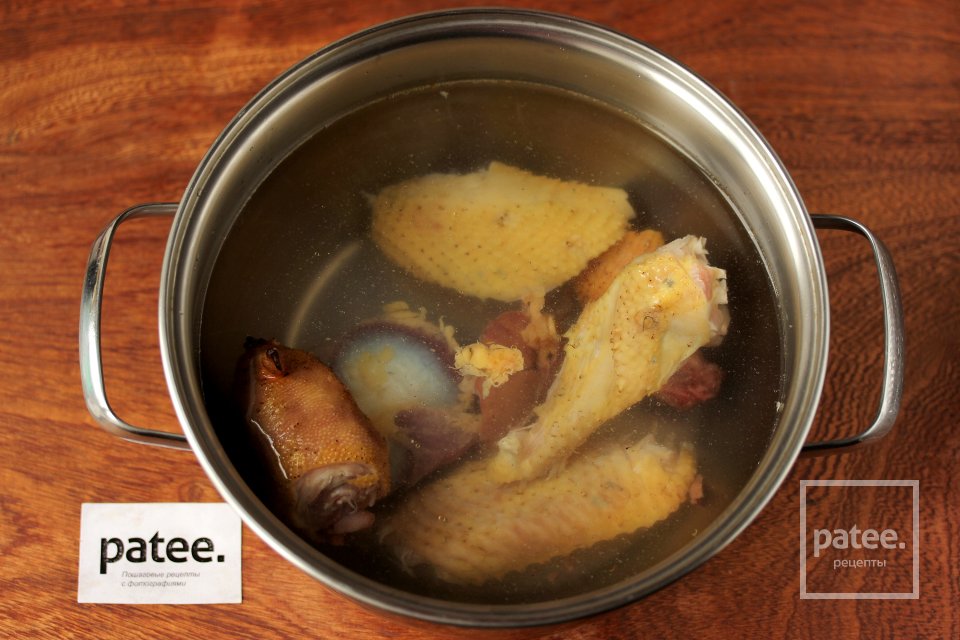 Куриный суп с клёцками - Шаг 3