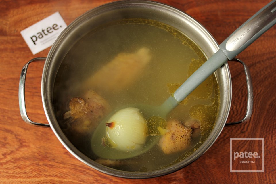 Куриный суп с клёцками - Шаг 5