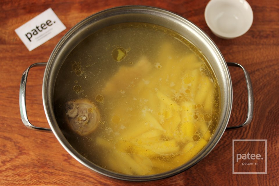 Куриный суп с клёцками - Шаг 6