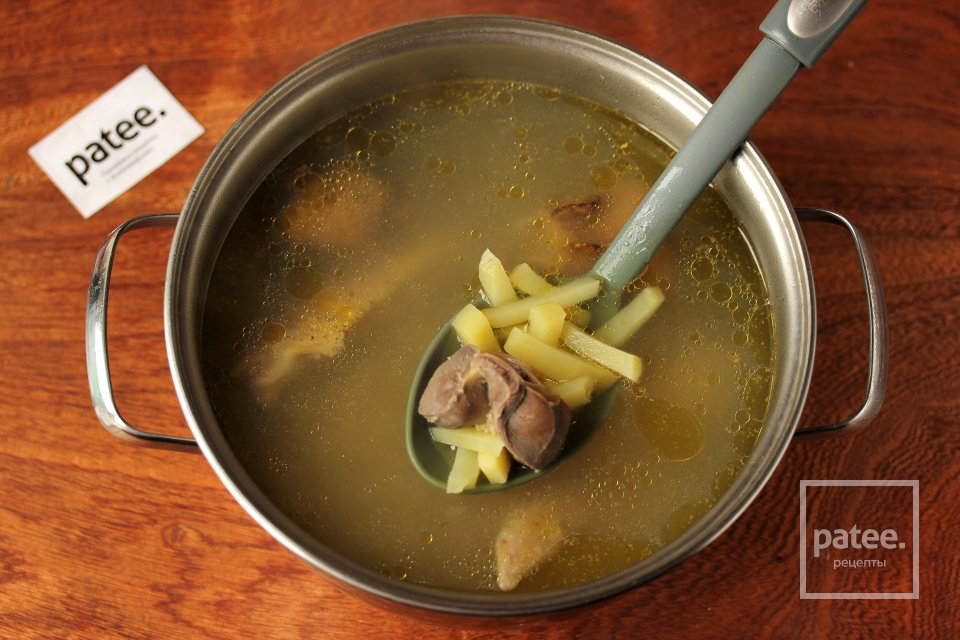 Куриный суп с клёцками - Шаг 12