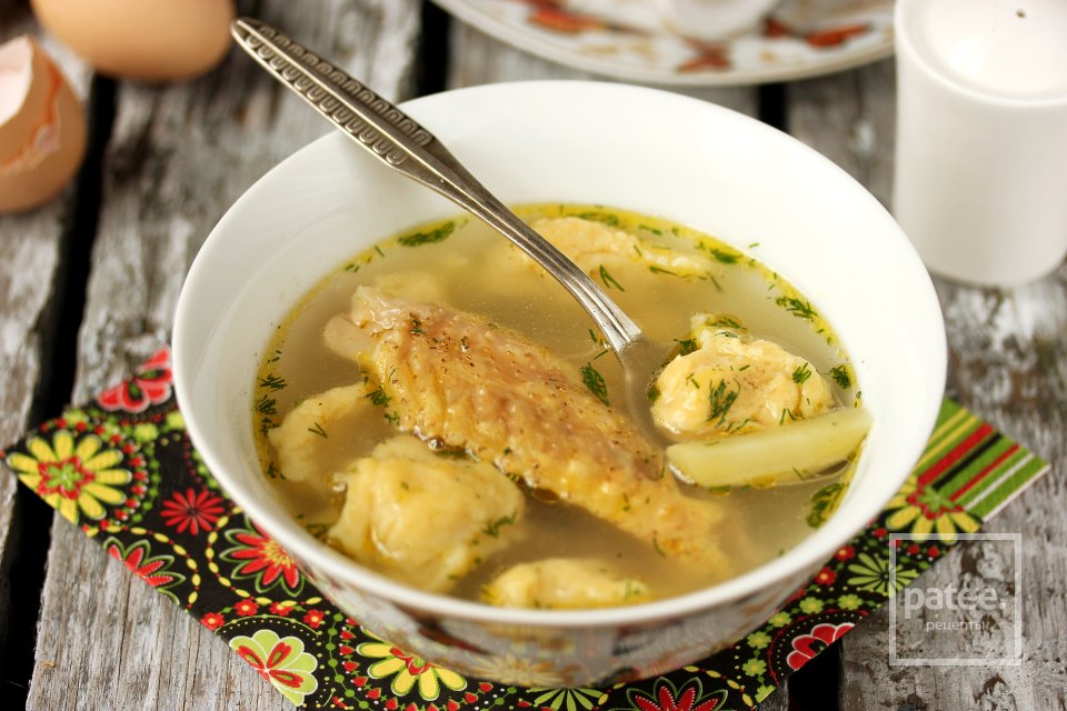 Куриный суп с клёцками - Шаг 18