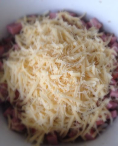 Гречневые кексы с сосисками - Шаг 3