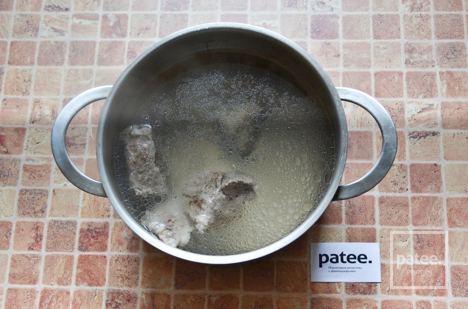 Украинский борщ с фасолью - Шаг 4