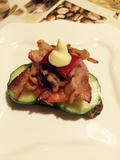 Сендвич - Шаг 1