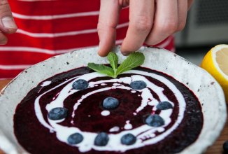 Тюря клубничная