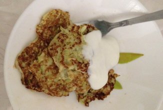 кабачковые оладьи