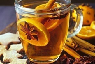Апельсиновый чай со специями