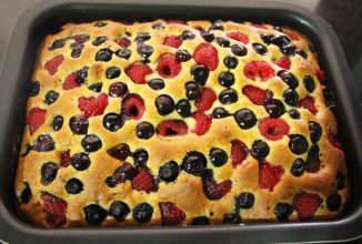 Ягодный пирог