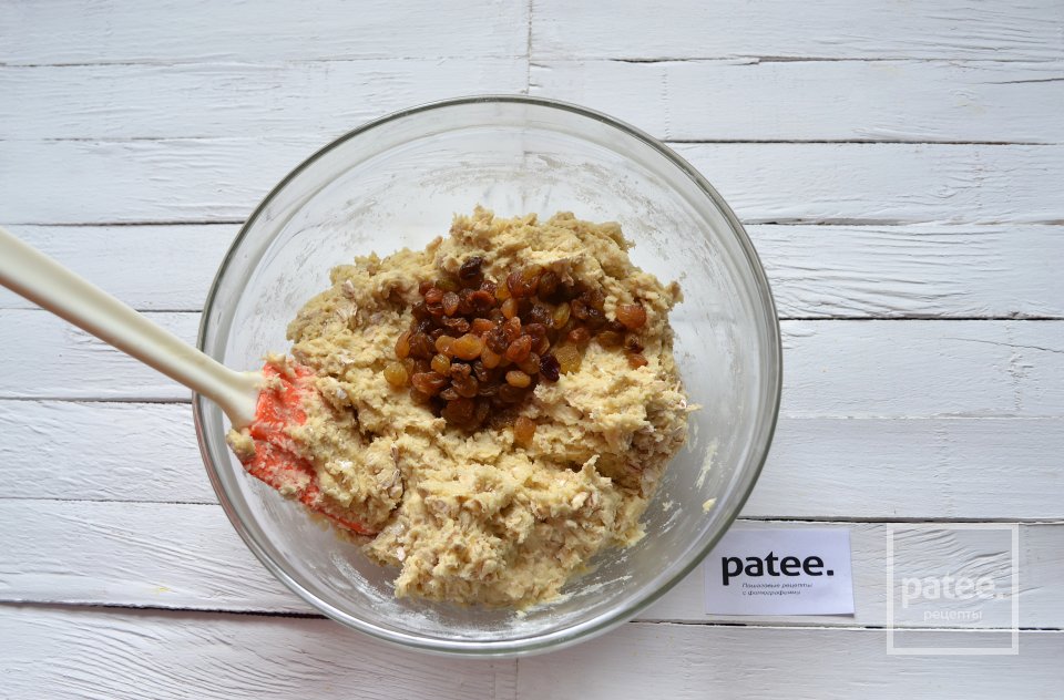 Овсяное печенье с изюмом и шоколадом - Шаг 10