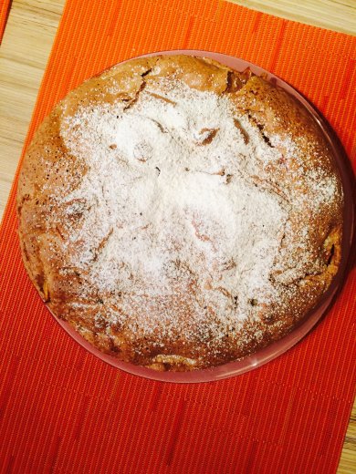 ❤️Шоколадная шарлотка с яблоками❤️ - Шаг 1