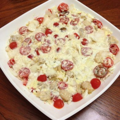 Салат с курицей "Пикантный"