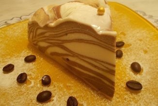 Десерт Творожный "Мраморный"