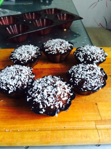 Остро-Шоколадные кексики - Шаг 5