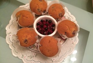 Ягодные маффины