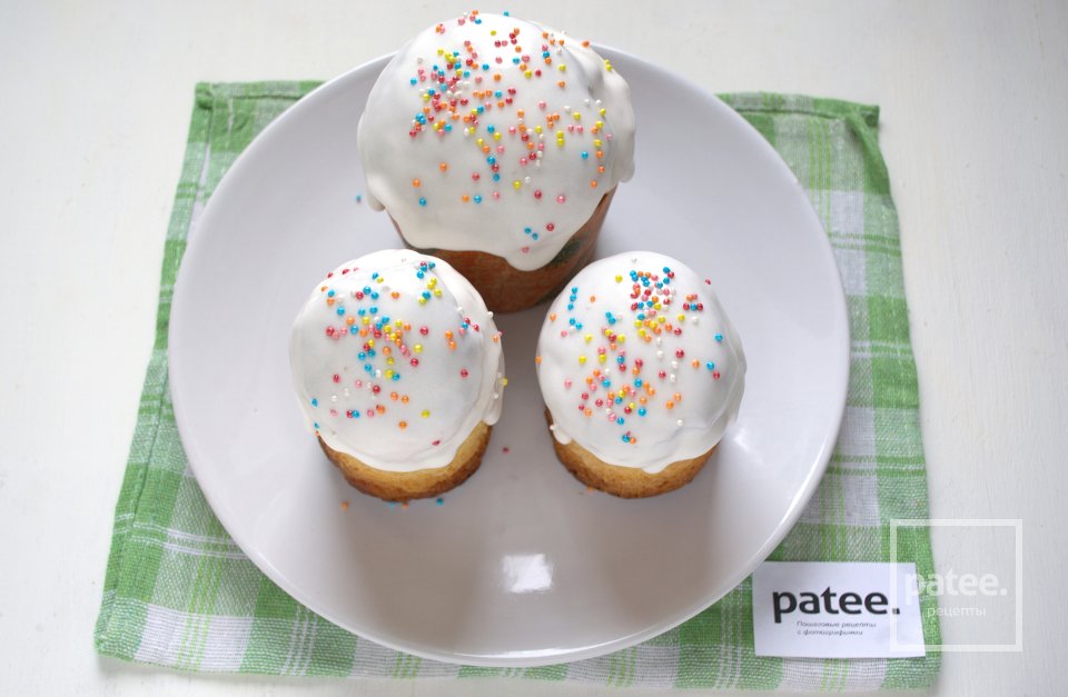 Творожные куличи - Шаг 24