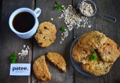 Овсяное печенье с изюмом и шоколадом